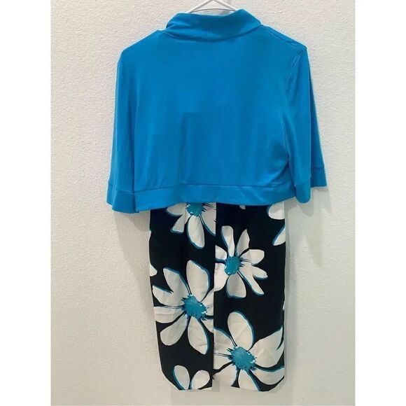 Studio 1 2 Piece Floral Dress and Shrug size 10 - Picture 5 of 13